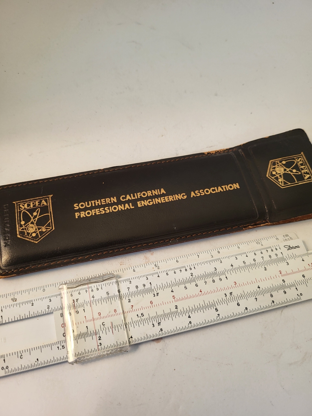 1950/60s No.601-1 Diwa Slide Rule Southern California Professional Engineering